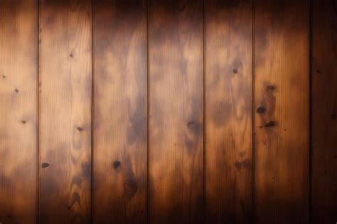 Premium AI Image | A wooden wall with a dark brown background and a ...