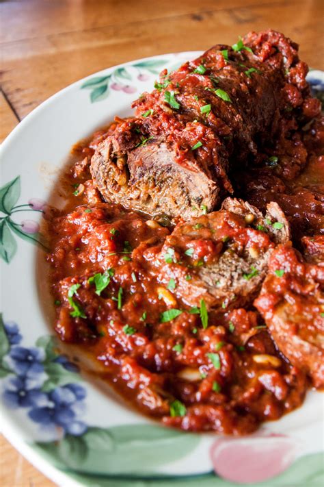 A Chilly, Lazy Sunday and a Tender Braciole - Our Italian Table