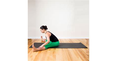 Seated Straddle | De-Stressing Yoga Sequence | POPSUGAR Fitness Photo 10