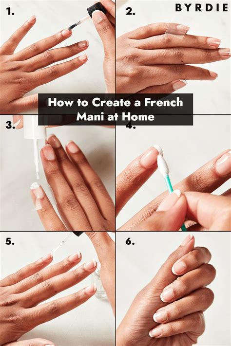 How to DIY a Flawless French Manicure at Home: A Step-by-Step Guide | French manicures diy ...