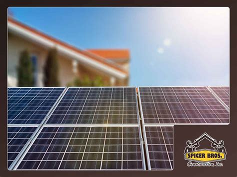 4 Benefits of Solar Roofing - Spicer Bros. Construction, Inc.