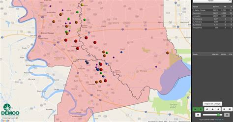 Demco Power Outage Map - Detailed Map