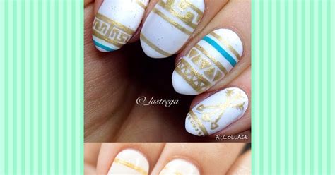 Vic and Her Nails: VicCopycat - "Aztec Print" by Lastrega