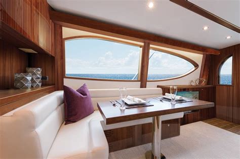 Hatteras Yachts GT54 | Boat interior design, Luxury yacht interior ...