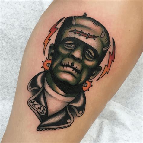 Aggregate more than 71 traditional frankenstein tattoo - in.coedo.com.vn