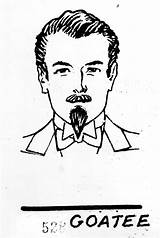 Goatee Drawing At PaintingValleycom  Explore Collection Of sketch template