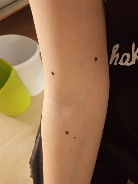 Tattoo Pisces star constellation | Subtle tattoos, Tattoo trends, Mini ...