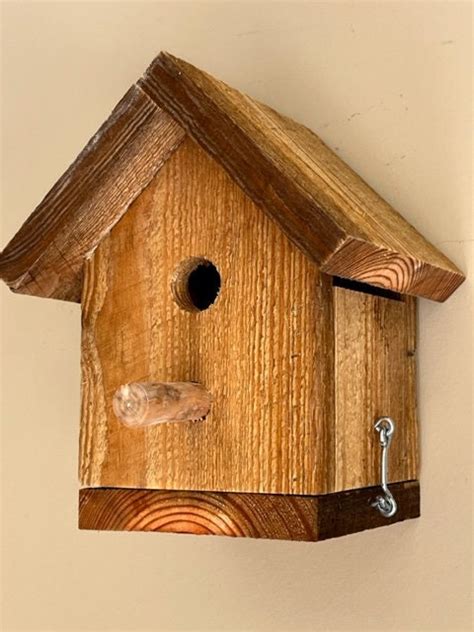 Handmade Barn Wood Bird House - Etsy