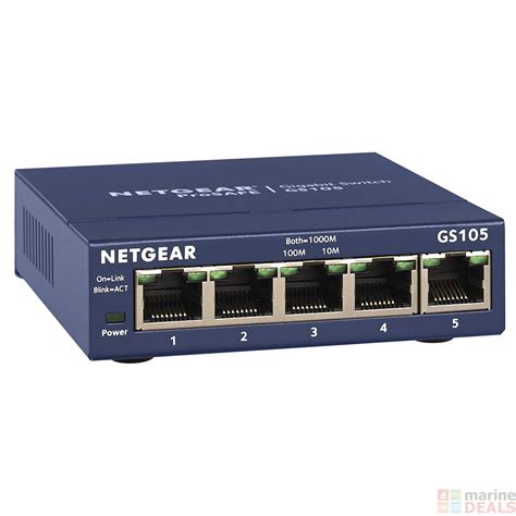 Buy NETGEAR GS105 ProSafe 5-Port Gigabit Ethernet Unmanaged Switch ...