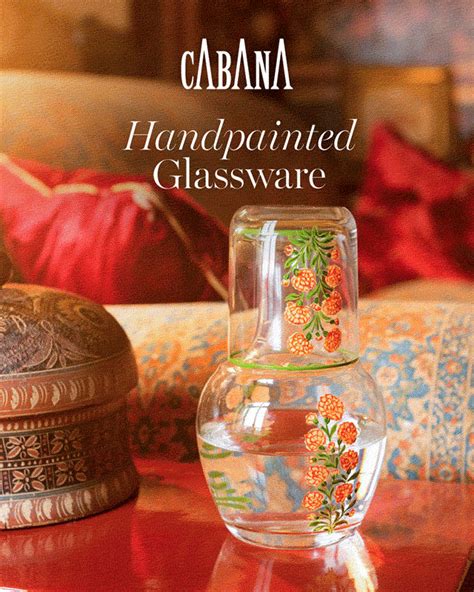 Cabana Magazine: The Art of Hand-Painted Glass | Milled