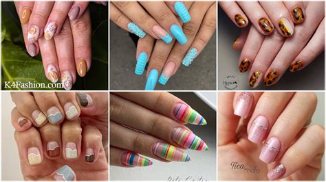 Gel Nail Art Designs for Simple & Stylish Look in Summer - K4 Fashion