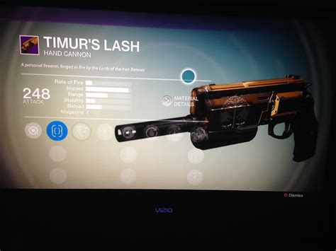 Got Timur's Lash (Iron Banner hand cannon) : r/DestinyTheGame