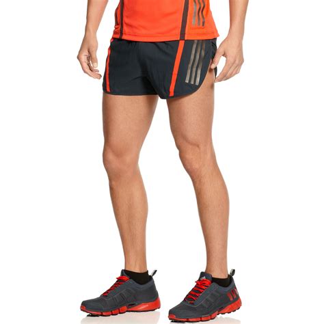 Lyst - Adidas Supernova Split Running Shorts in Orange for Men
