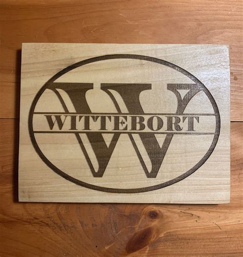 Custom Laser Engraved Wood Signs - Etsy