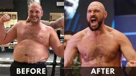 Tyson Fury Weight Loss [2024]: Before and After