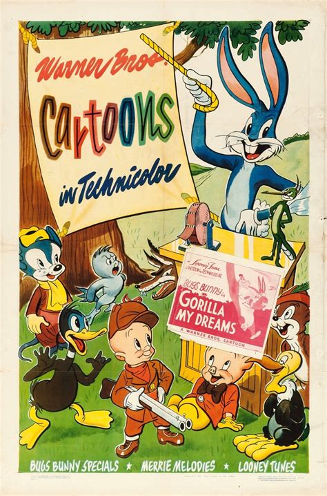 WEIRDLAND TV — Vintage LOONEY TUNES one sheets from the 1930s and...