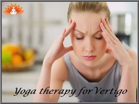 Yoga therapy for Vertigo - The Yoga Institute
