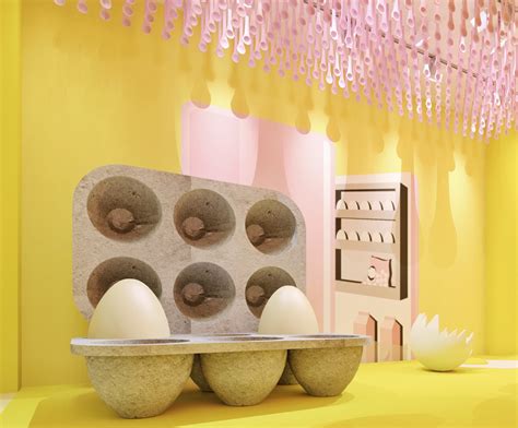 The Egg House Pop-Up Is an Interactive Experience for People Who Really ...