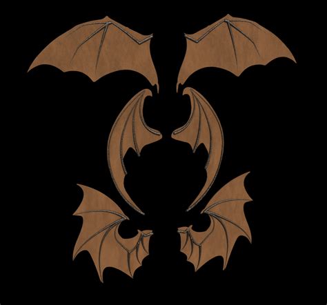 Bat wings 3D model - TurboSquid 1329261