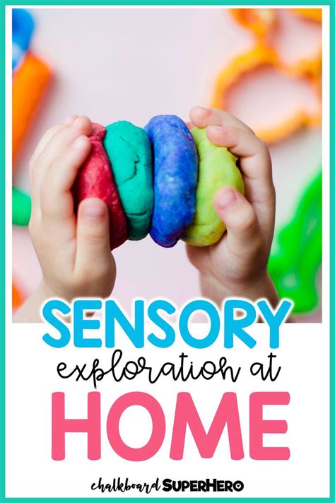 Sensory Exploration at Home | Life skills curriculum, Special education ...