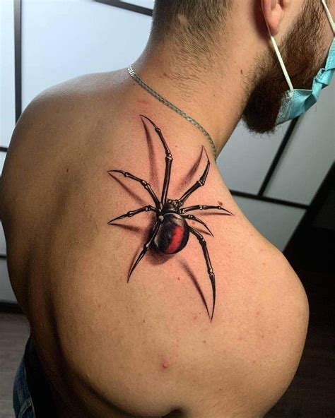 Top 67+ Best 3D Spider Tattoo Ideas - [2021 Inspiration Guide] | Spider tattoo, 3d spider tattoo ...