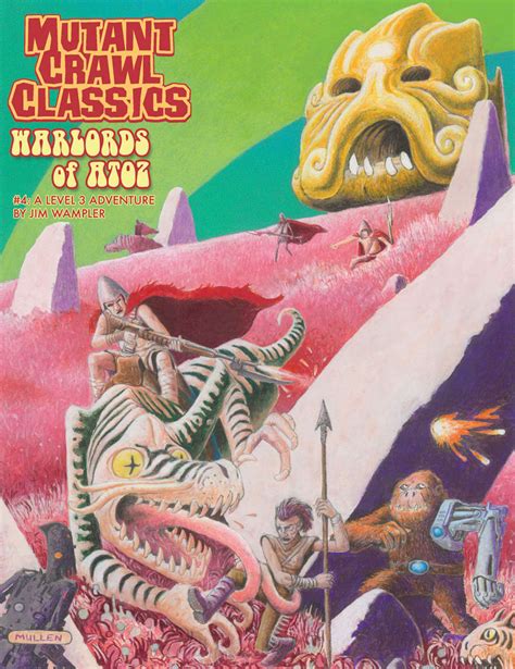 Mutant Crawl Classics #4: Warlords of ATOZ - Goodman Games | DCC RPG | MCC RPG | DriveThruRPG ...