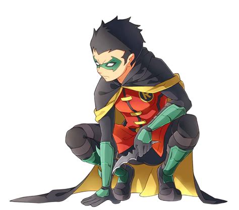 Damian wayne Robin by MayanTimeGod on DeviantArt