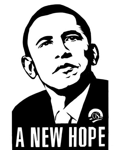 OBAMA - A NEW HOPE Poster | 080930 Pan Raleigh Obama 051 edi… | Flickr