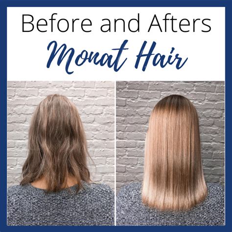 Before and After with Monat Products | Monat hair, Monat, Hair ...