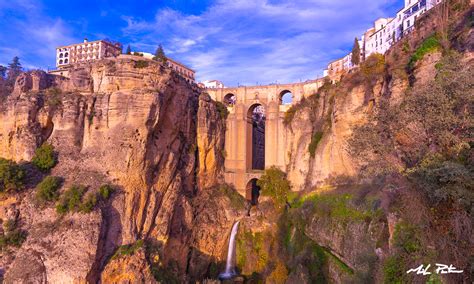 New Bridge of Ronda Spain - Mike Putnam Photography