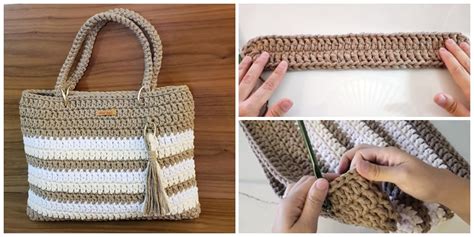 Crochet Bag With String Thread - Crochet Kingdom