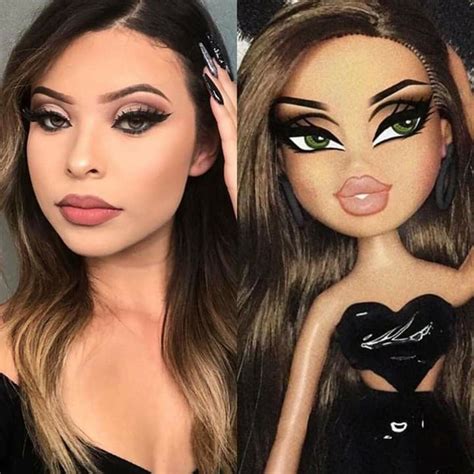 Pin by más huerta on beauty | Doll makeup, Doll eye makeup, Bratz doll ...