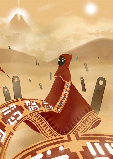 Artwork Masked Travelers Journey Thatgamecompany | ubicaciondepersonas ...