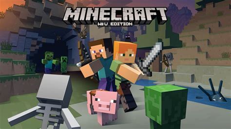 Minecraft : Wii U Edition Gameplay - Early Access - YouTube