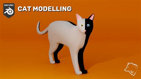 Create a LOW POLY CAT in BLENDER - YouTube