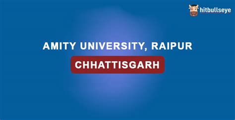 Amity University Raipur - Admissions, Courses and Eligibility Criteria