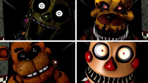 Ultimate Custom Night Jumpscares #1 (FNAF JUMPSCARE) - YouTube