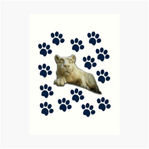 "Pennsylvania State Nittany Lion Paws Gifts" by rbaaronmattie ...