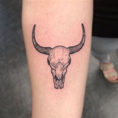 Longhorn Bull Skull Tattoo - Printable Calendars AT A GLANCE