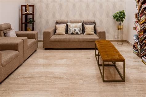 Low-Maintenance Marble Floor Tiles | Livspace