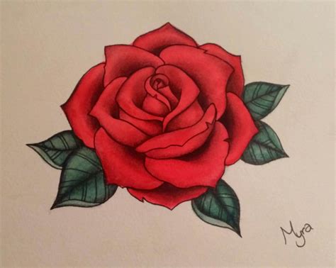 #rose#drawing#art#tattooflash#coloredpencil Rote Rose Tattoo, Rose Drawing Tattoo, Roses Drawing ...