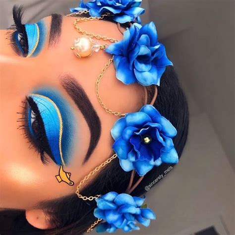 Makeup Artists Discovery 🌟 on Instagram: “Tag someone who loves THE GENIE 💙 Beautiful look by ...