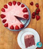 Extremely Strawberry Cake Recipe - Super Moist & Double The Strawberry Flavor