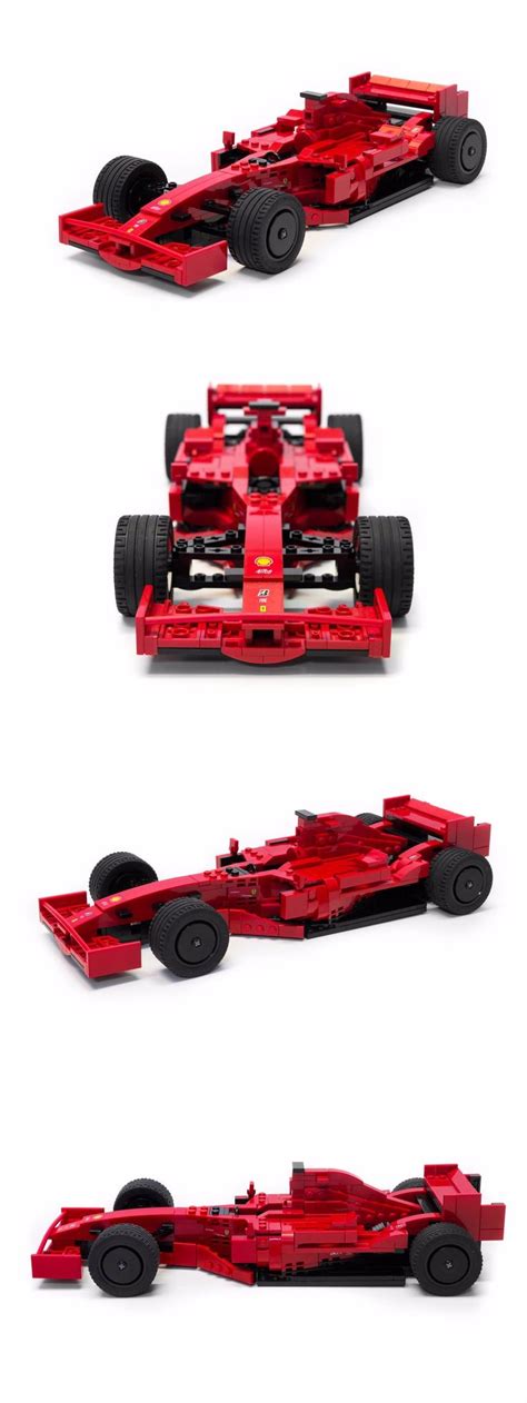 LEGO Ferrari F2007 Formula 1 F1 Race Car - CUSTOM INSTRUCTIONS ONLY | eBay | Lego, Lego cars ...