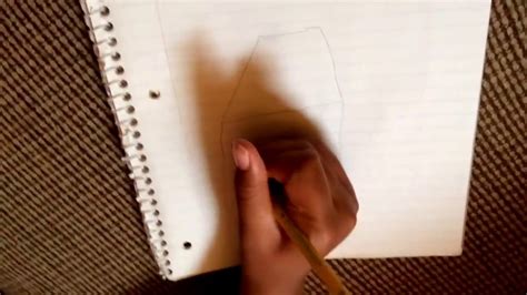 How to draw a brick house plain and simple - YouTube