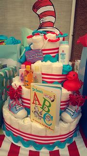 Dr. Seuss Baby Shower Diaper Cake | Image by Baby Ideas | ww… | Flickr