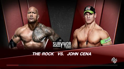 WWE 2K15 - The Rock vs John Cena | PS4 Gameplay - YouTube