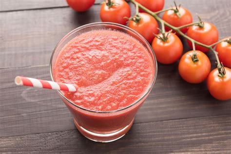 Tomato smoothie Peach Smoothie Recipes, Fruit Smoothie Recipes Healthy, Lassi Recipes, Breakfast ...