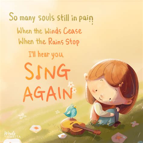 Sing Again – Words By Amrita