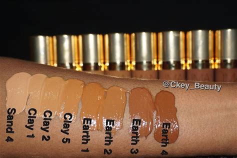 IMAN Cosmetics • Luxury Concealing Foundation Swatches | Iman cosmetics, Foundation swatches ...